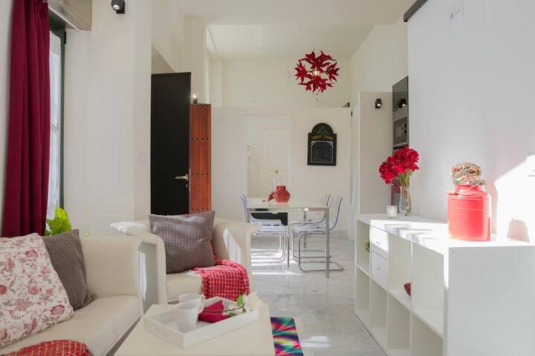 סביליה Apartamento A Estrenar Frente A La Plaza De Espana מראה חיצוני תמונה